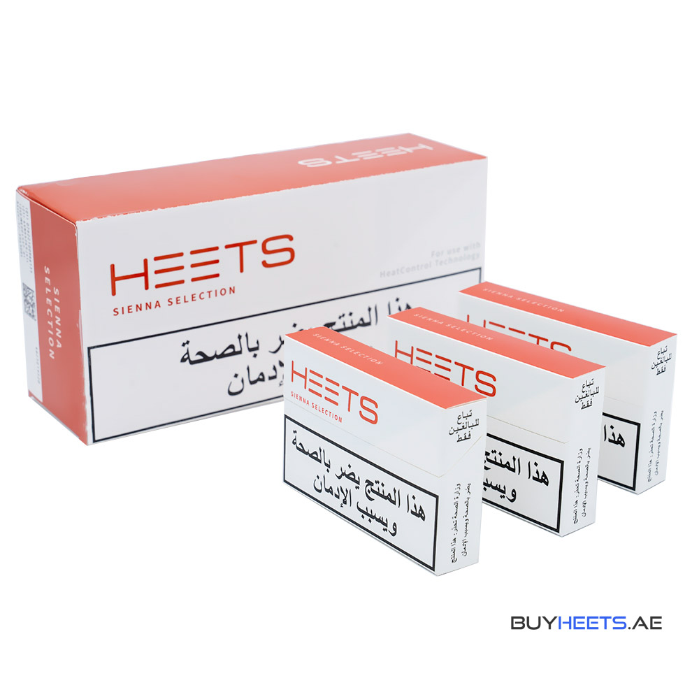 Buy Online IQOS Heets Sienna Selection - price 130 AED